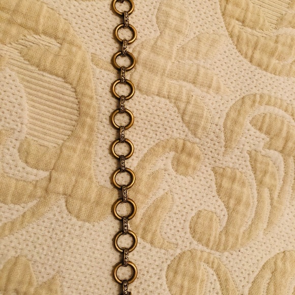 Silver Bracelet (pure) plated and precious stones - Topaz - Picture 1 of 3